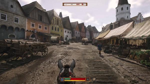 Создатели Kingdom Come: Deliverance 2 показали скриншот поездки на лошади по городу