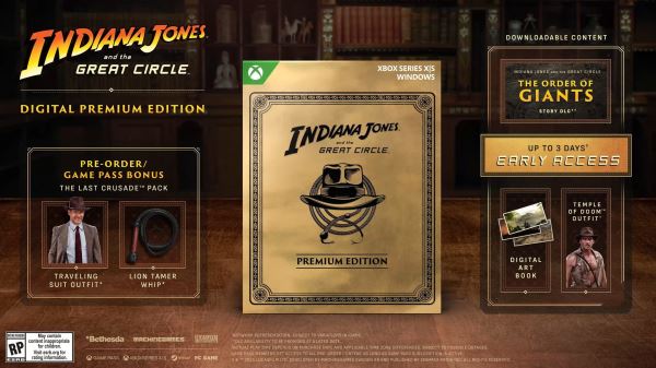 Официально: Indiana Jones and the Great Circle выходит 9 декабря, порт для PlayStation 5 задержится до весны