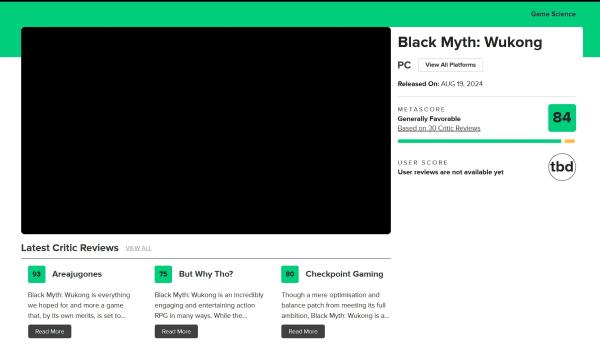 Журналисты положительно отозвались о Black Myth: Wukong в своих рецензиях