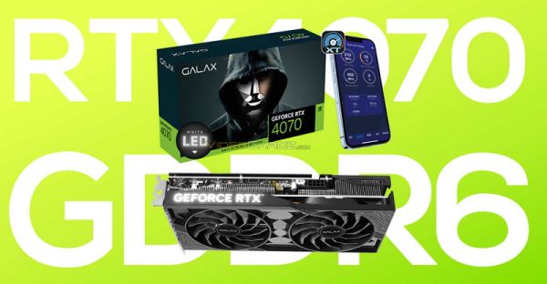 Galax подтвердила, что GeForce RTX 4070 незаметно перейдёт с GDDR6X-памяти на более медленную GDDR6