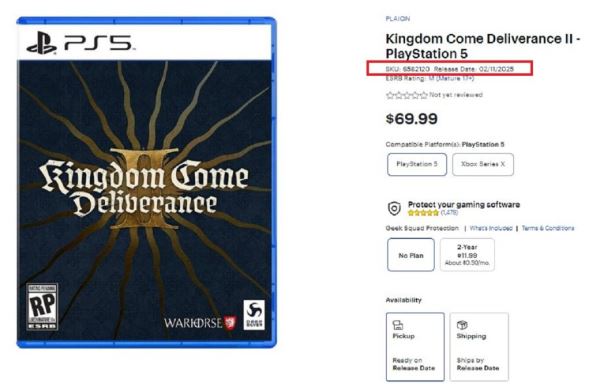 В сети нашли упоминание релиза Kingdom Come: Deliverance 2 в 2025 году